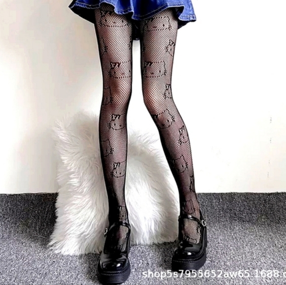 Hello Kitty Fishnet Stockings - Picture 3 of 16